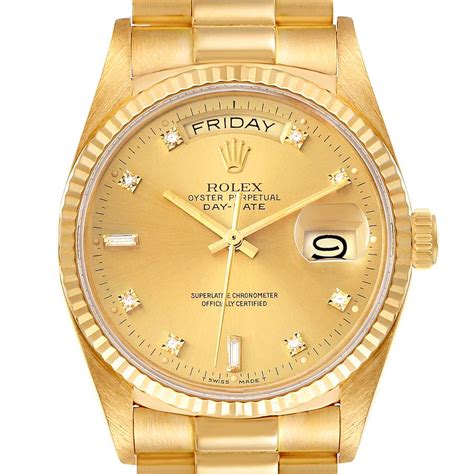 mens gold rolex president|presidential Rolex price 2021.